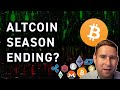 Altcoins vs Bitcoin: Why Bitcoin is about to start its bull run