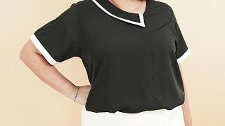 One Side Blouse By Fatfulfill