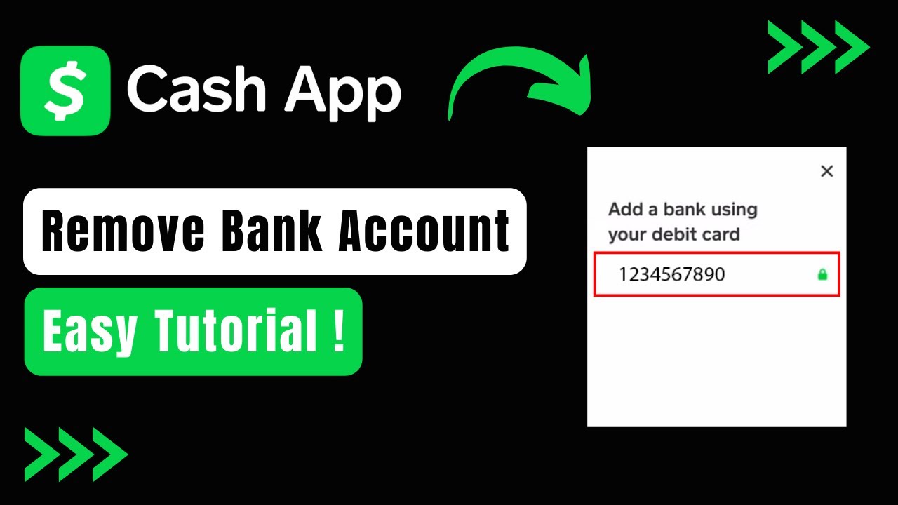 How To Remove My Bank Account From Cash App YouTube How To Remove My Bank Account From Cash App YouTube
