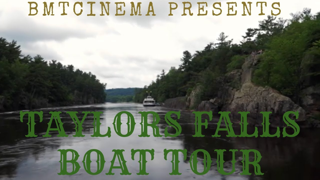 TAYLORS FALLS BOAT TOUR YouTube