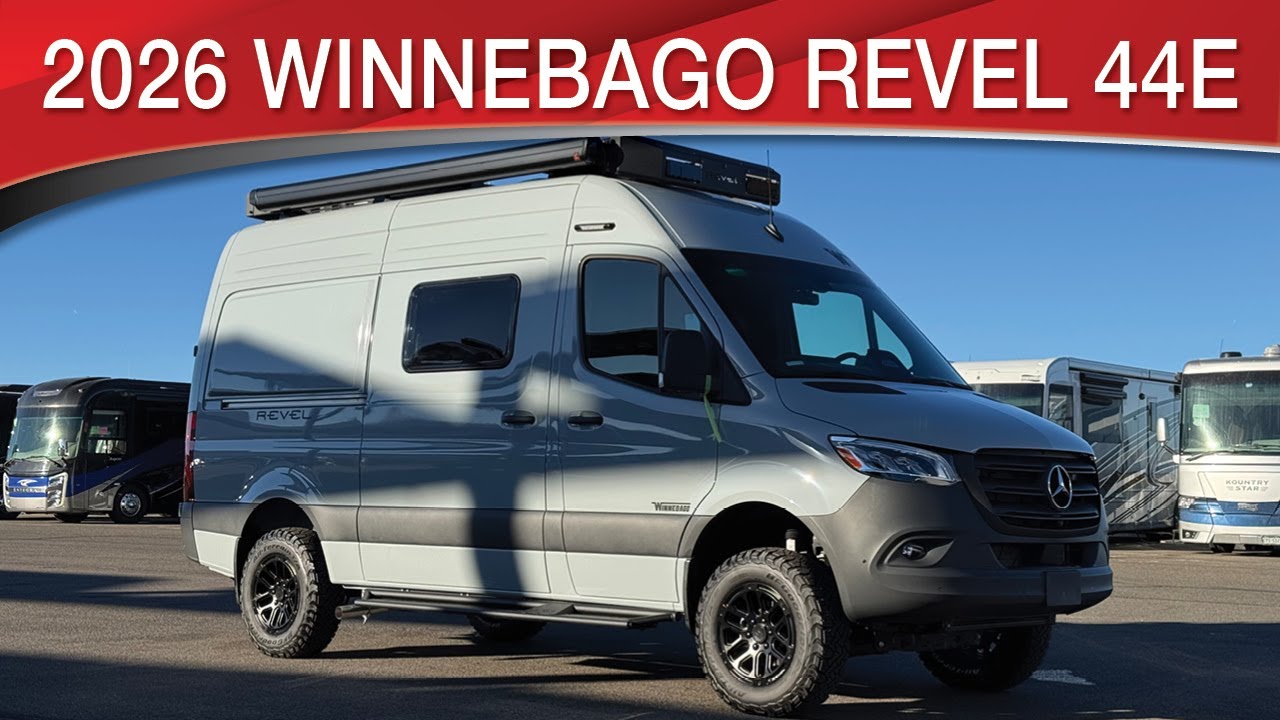 2026 Winnebago Revel 44E The Ultimate Class B Van With Dual