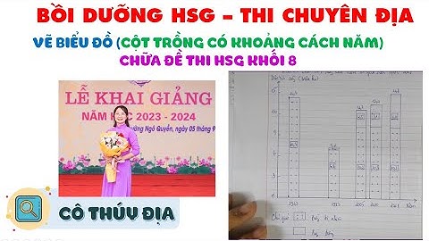 VẼ BIỂU ĐỒ CỘT TRỒNG CÓ KHOẢNG CÁCH NĂM - CHỮA ĐỀ THI HSG KHỐI 8
