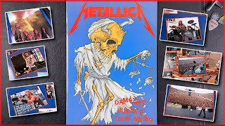 Vintage Metallica Damaged Justice Tour Book &#39;88-&#39;89 *RARE*