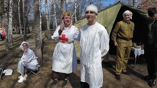 9.05.24 Томск Выставки концерты на Новособорной площади и гор саду в честь дня победы (закл часть)