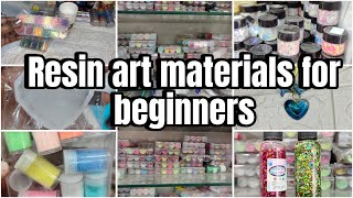Resin art materials in Tamil | for my small business | Things we have to keep | Resinart by Julie