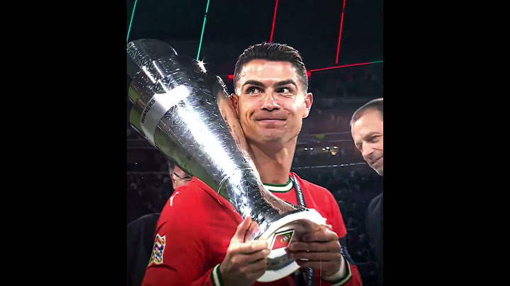 Ronaldo Won The Nations League Once Again 🤩❤️‍🩹