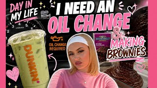 Full DAY IN MY LIFE📽️✨ brownies , dunkin , getting oil changed  News