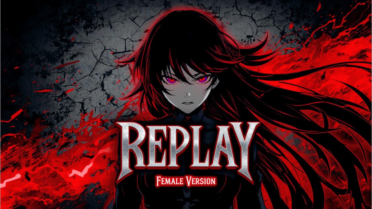 Replay (Female Version) ⚡ Metal Nightcore | Emotional Rage Anthem | USA Viral Rock Song