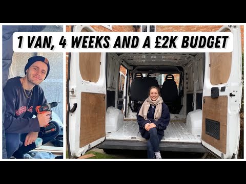 week 1 of our 4 WEEK campervan conversion.
