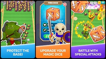 Magic Dice Defense Gameplay Video for Android Mobile