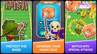 Magic Dice Defense Gameplay Video for Android Mobile screenshot 2
