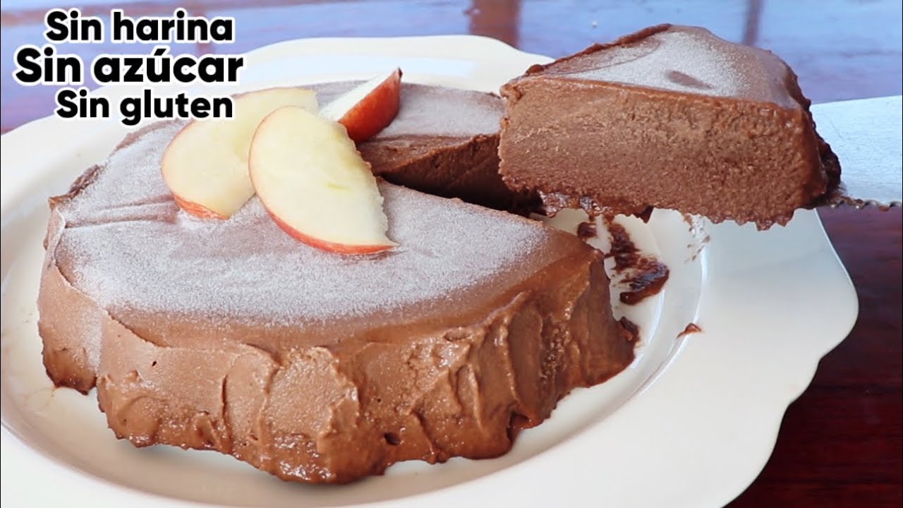 ¡Postre de 2 Ingredientes: Chocolate y Manzana SIN Azúcar, SIN Horno y Listo en Minutos!