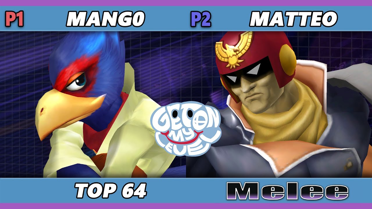 GOML 2022 Top 64 - Mango (Falco) Vs. Mattteo (Captain Falcon) SSBM Melee Tournament