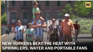 New York Residents Escape the Heat Along the East River | AC13
