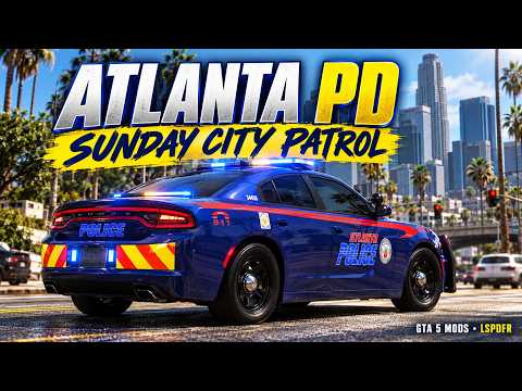 GTA 5 LSPDFR Mods | Back on Duty with Atlanta PD! 🚔 Sunday Stops & Arrests | DLSS 5