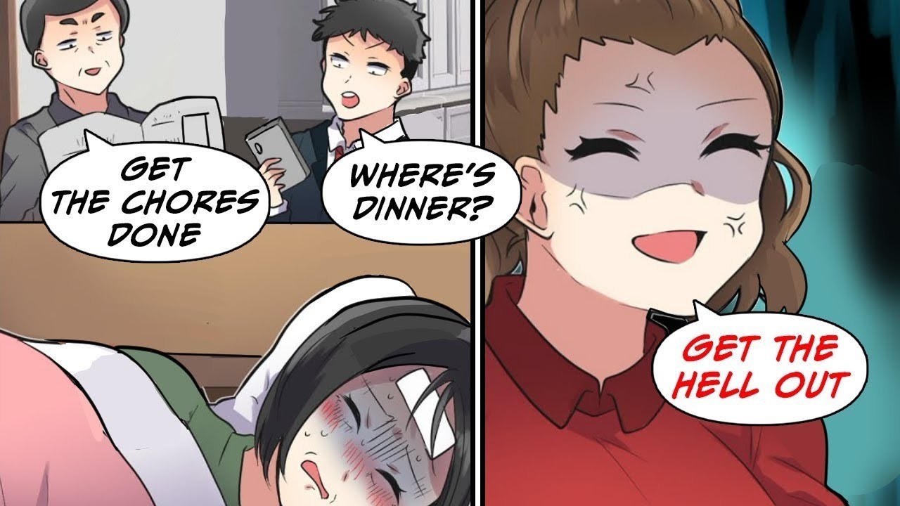 I had a high fever but no one cared about me at home