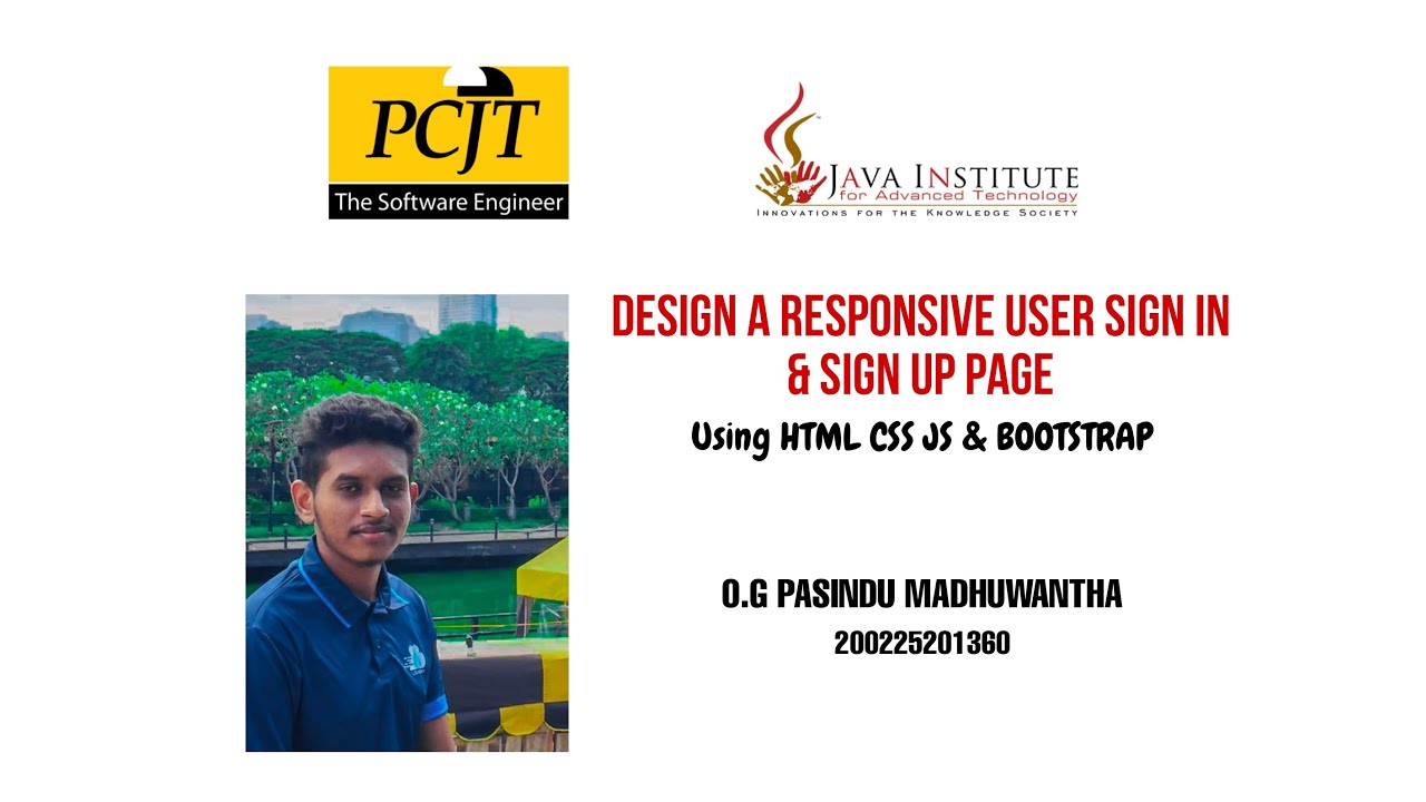 Web Programming I | Task 01 | eShop | 1st year | Java Institute | O.G ...