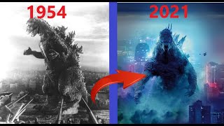 EVOLUTION of GODZILLA IN STOP MOTION!