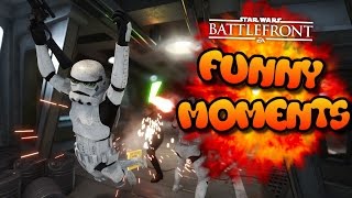 Star Wars Battlefront FUNTAGE (Funny Moments Montage) #24 - Tonight We Honor The Hero