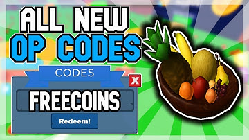 ALL NEW *SECRET* EVENT CODES! 🍏 Roblox Fruit Collecting Simulator Codes 🍏