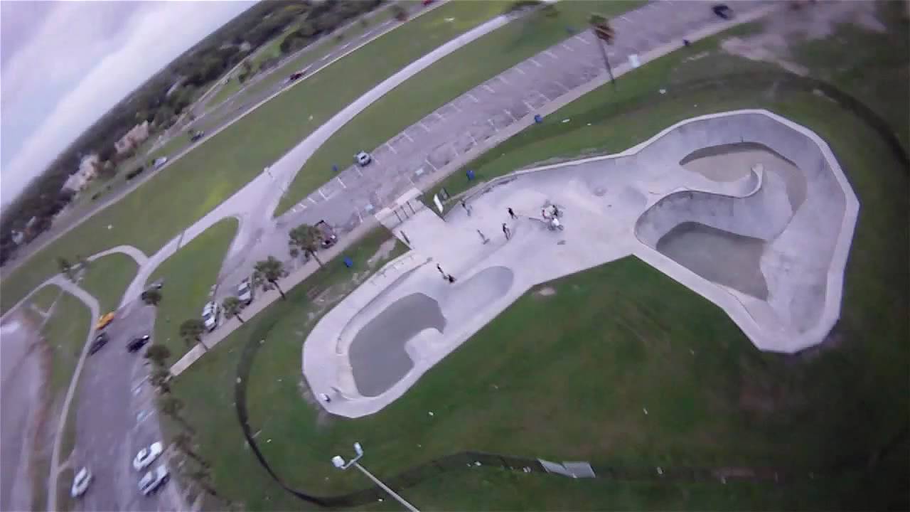 KITE OVER Corpus Christi Skatepark YouTube
