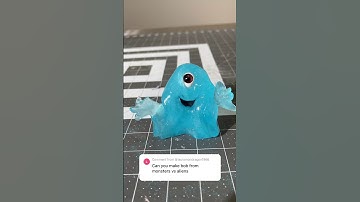 Bob from monsters vs aliens made from quake hold gel #monstersvsaliens #artprocess #fanart