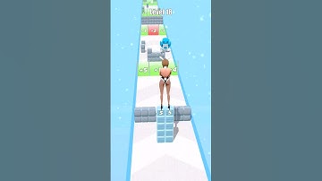 Cube Skates Frozen Run Level-18 #shorts #games
