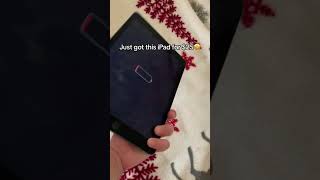 HOW TO GET AN iPAD FOR CHEAP! CRAIGSLIST DEALS! I GOT THIS IPAD FOR ONLY $25#shorts #iPad #apple