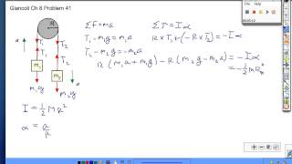 Giancoli Chapter 8 Problem 41