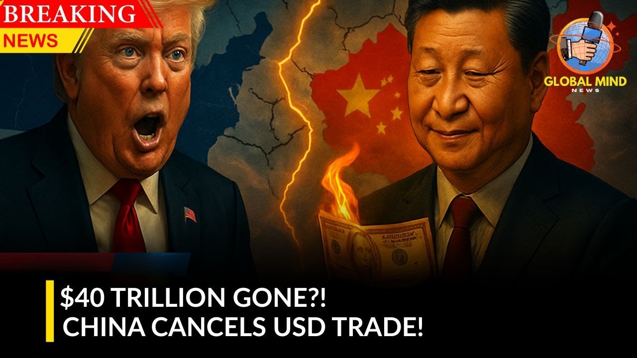 $40 Trillion Market GONE: China Cancels Trade in USD! BYD Launches New EV Price War!