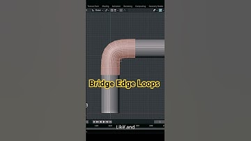 Bridge Edge Loops in Blender..!
