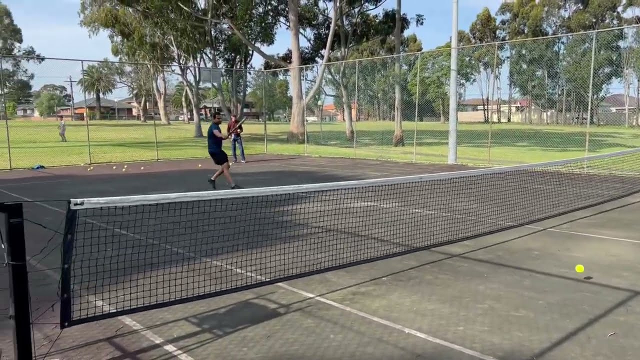 Baba Playing lawn Tennis - 22/10/2022