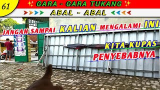 Kesalahan pasang Baja ringan