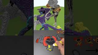 DogDay, Catnap Statue 45 Timelapse Build And Pancake art | Poppy Playtime Chapter 5✨