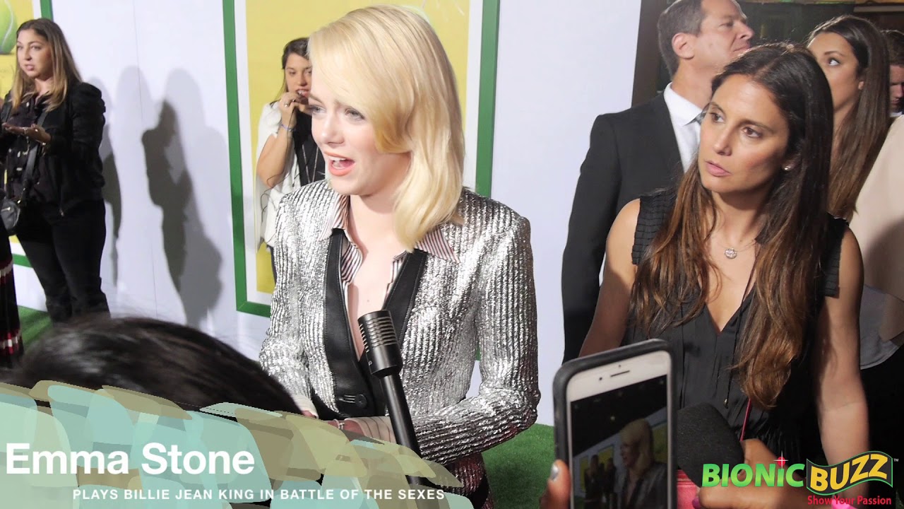 Emma Stone Interview at World Premiere of Battle of the Sexes