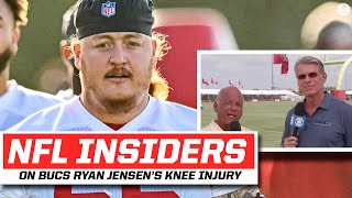 NFL Insiders: LATEST on Buccaneers C Ryan Jensen INJURED at Bucs Training Camp | CBS Sports HQ