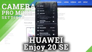 How to Turn On Camera Leveler in HUAWEI Enjoy 20 SE – Make Perfectly Straight Photos