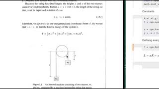 Solving Lagrangian type problems with Sympy