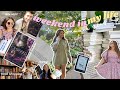 vlog! 💌 book shopping at barnes, what i’m reading, lantern festival, renaissance fair + more!