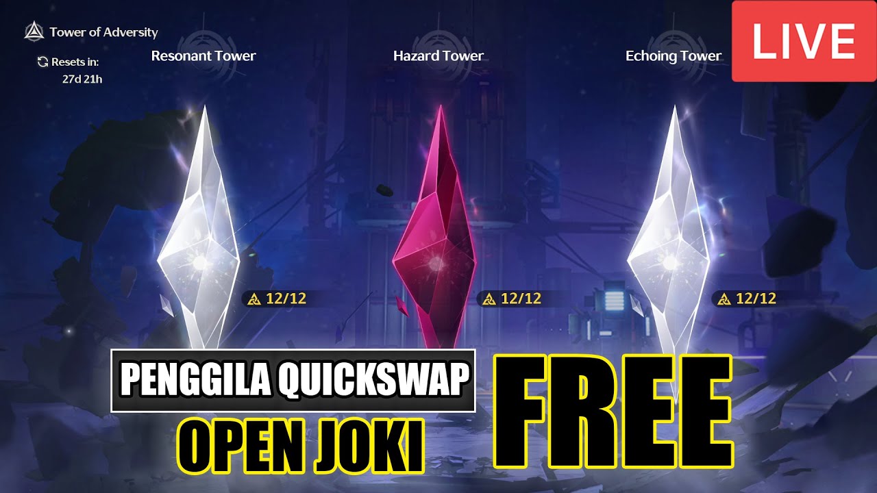 🔴[LIVE] H+5 ToA | Wuthering Waves | DISINI JARANG ANTRI DAN FREE