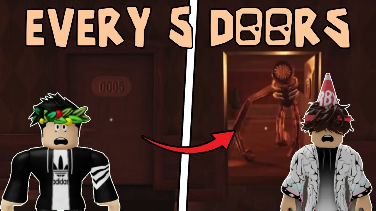 Doors But Every 5 Doors an Entity Spawns (Ft. 