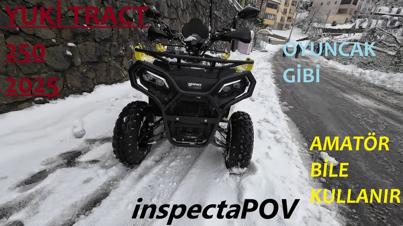 Yuki Tract 250 (2025 model) | AMATÖR BİLE KULLANIR