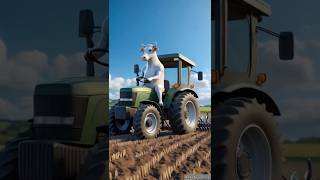 Cow Farming With Tractor Story Of Cow And Buffalo