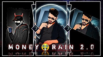 "Money Rain" 2.0 New Trending Video Editing  By @theezazeditor2006 Alight Motion #xml_file  project file