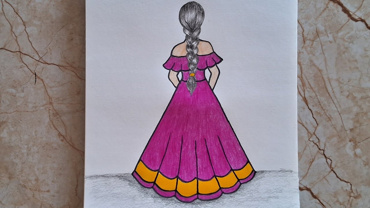 Easy girl drawing step by step #easy #girl#drawing#step#by step 