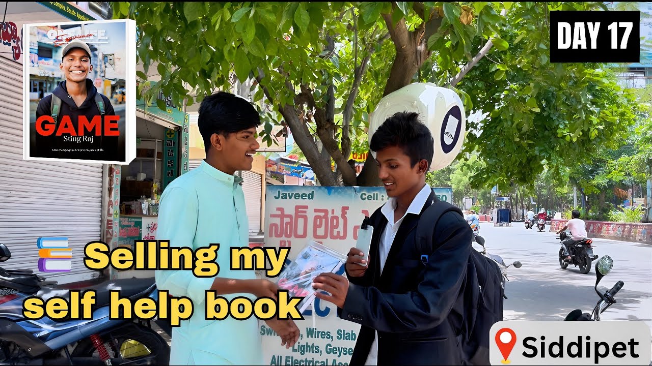 Day 17 of selling my book life game