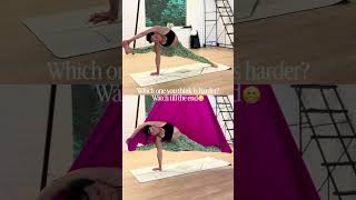#aerialyoga #visvamitrasana #yoga #split #arrialsilks #flexibilitytraining #flexibility #inspiration
