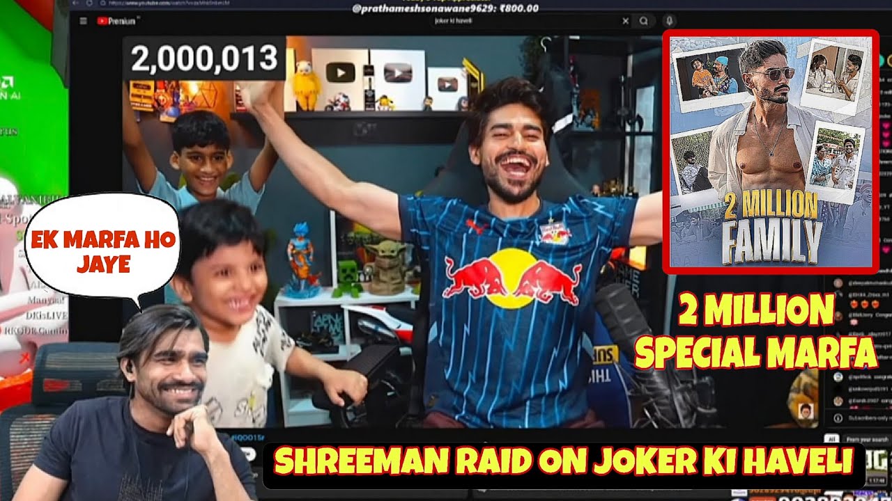 SHREEMAN RAID ON JOKER KI HAVELI ️ JOKER 2 MILLION SPECIAL MARFA 🕺🏻2 ...