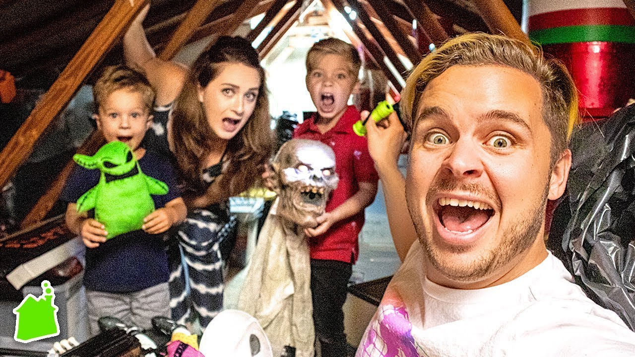 WHAT WE FOUND IN OUR HAUNTED ATTIC!