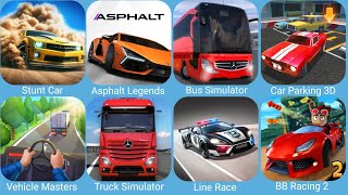 Stunt Car Extreme,Asphalt Legends,Bus Simulator Ultimate,Car Parking 3D Pro,Line Race screenshot 5